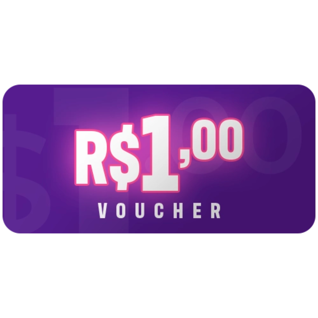 Voucher R$1,00