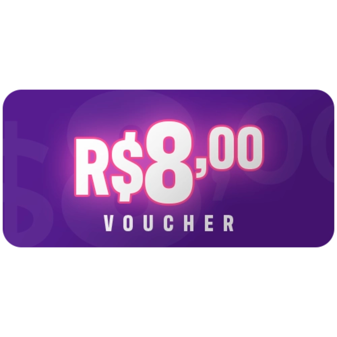 Voucher R$8,00